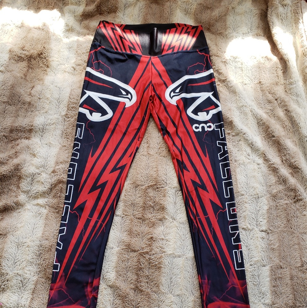 ATLANTA FALCONS RED LEGGINGS..0/S‎